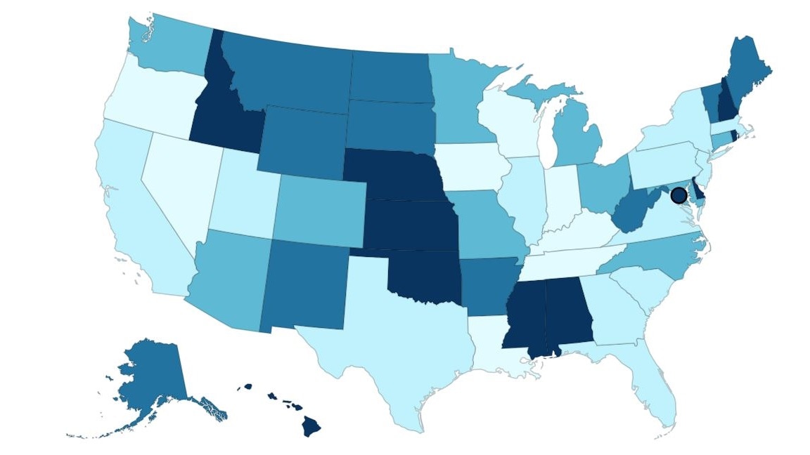 U.S. map