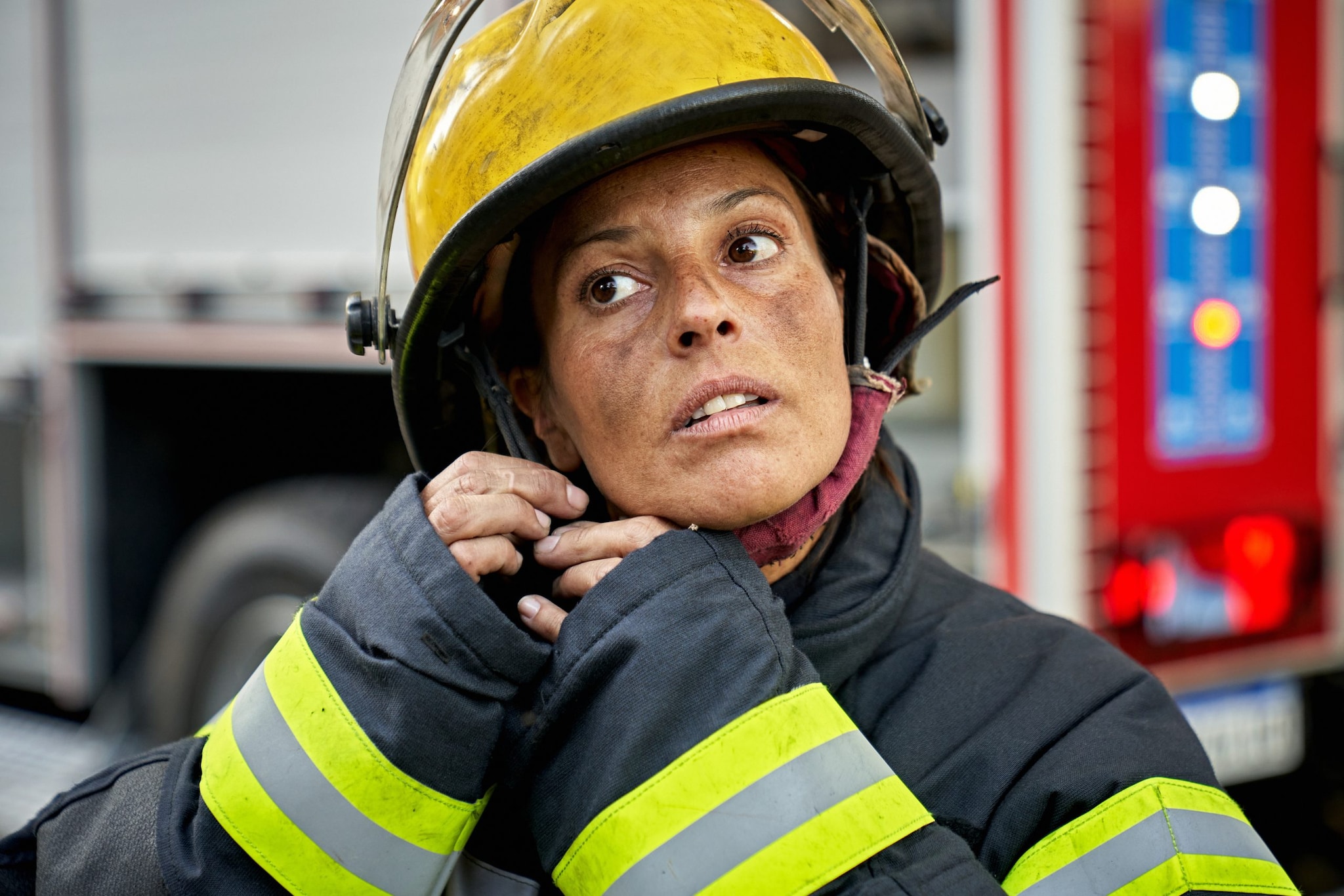 female firefighter