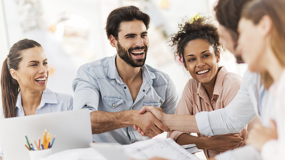 image of a group of people at a table