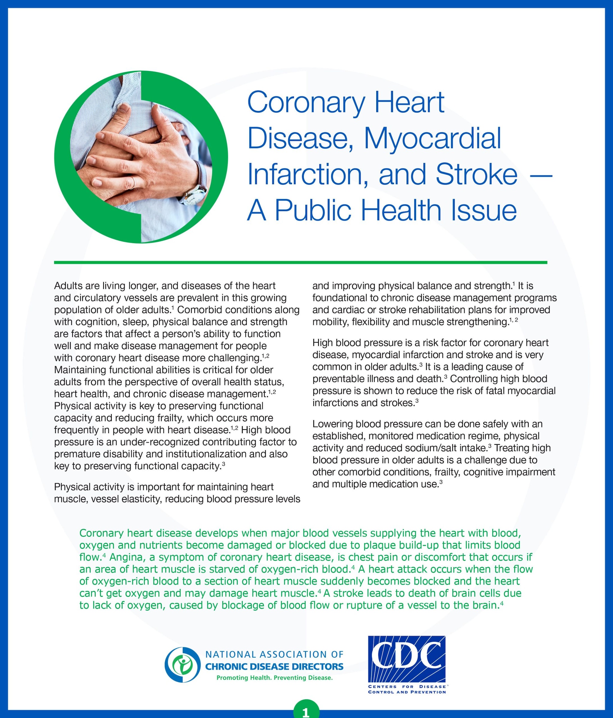 coronary heart disease brief cover image