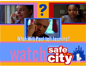 Safe in the City - What Will Paul Tell Jasmine? (Poster)