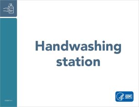 Handwashing station