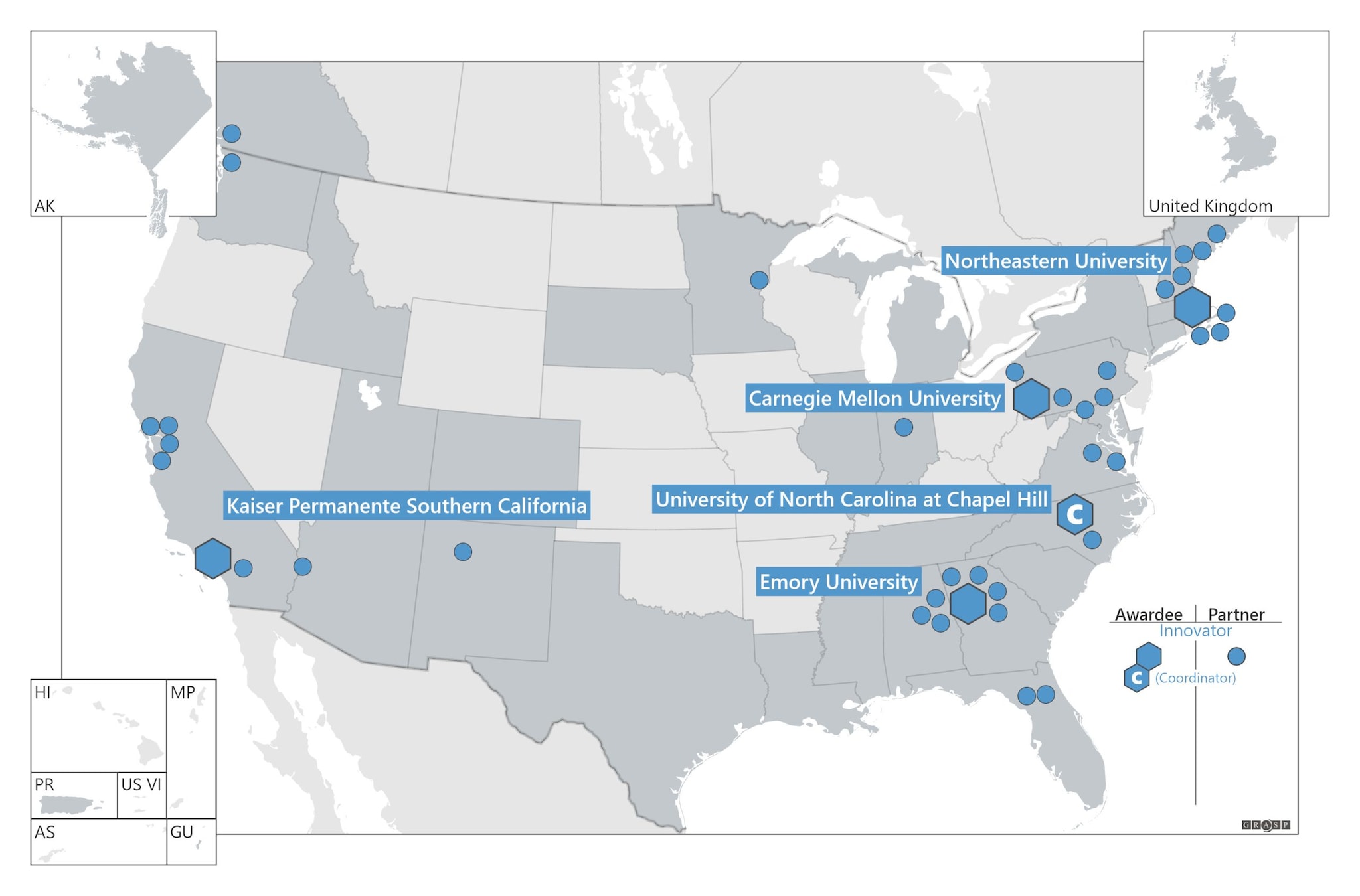 A static image that shows the Insight Net's Innovators.