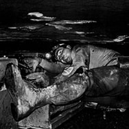 Photo: Coal miner working