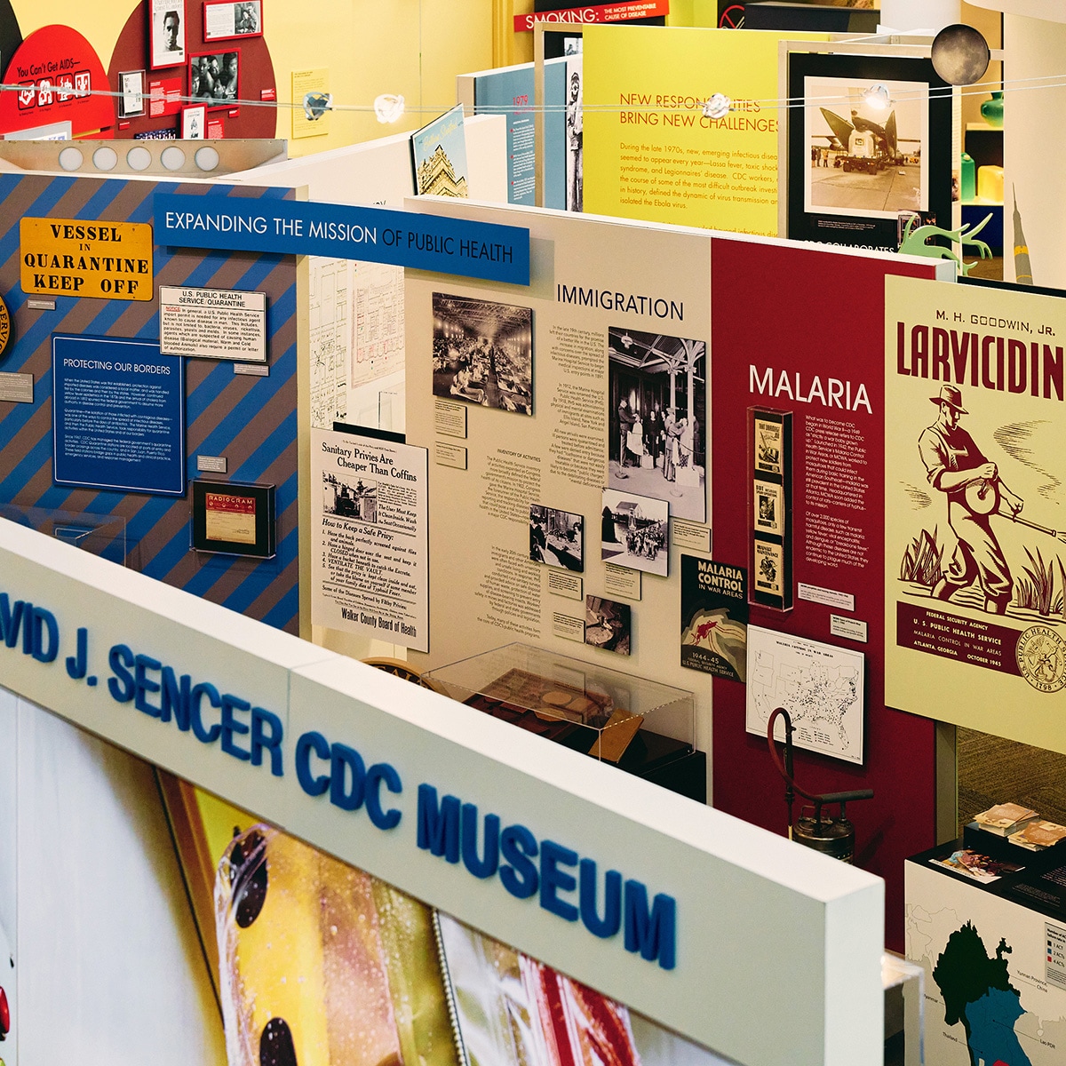 Story of CDC exhibit