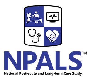 The NPALS logo gives the survey name and shows a shield with four health related icons.