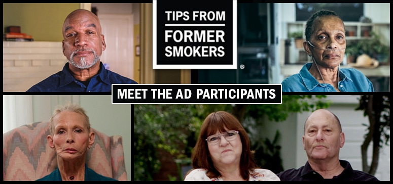 Tips from former smokers - meet the participants