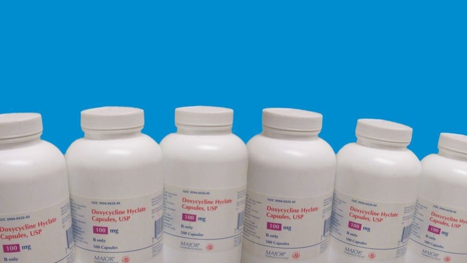 Six bottles of Doxcycline